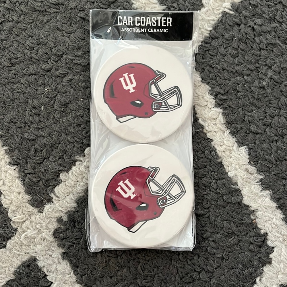 Indiana university car coasters